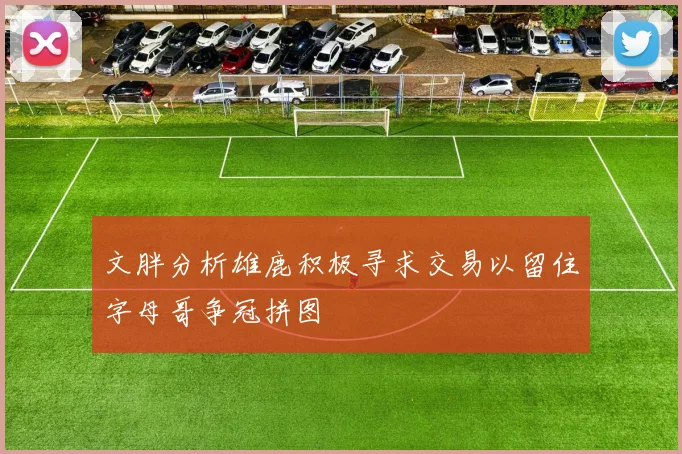 文胖分析雄鹿积极寻求交易以留住字母哥争冠拼图