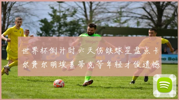 世界杯倒计时六天伤缺球星盘点卡尔费尔明埃基蒂克等年轻才俊遗憾缺席
